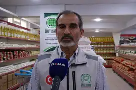 Umut Kervan’ından yüzlerce aileye gıda desteği