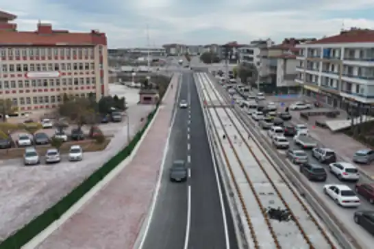 Adliye–Şehir Hastanesi raylı sistem bağlantısında sona yaklaşıldı