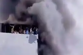 آتش‌سوزی در ساختمان ۷ طبقه در اندونزی: دست‌کم ۲۲ نفر جان باختند