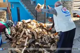 Orphans Foundation delivers winter firewood aid to families in Diyarbakır