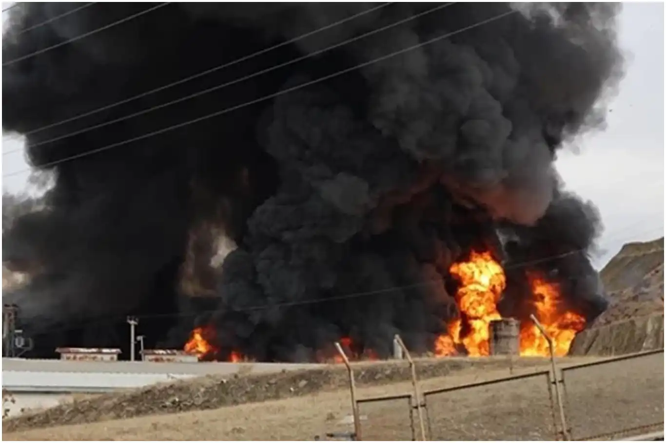 Kırıkkale OSB’de kimya fabrikasında büyük yangın