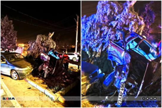 Li Meletîyê 3 wesayît tevlî qezayê bûn: 6 birîndar