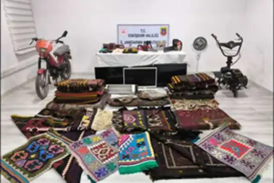 Eskişehir’de hırsızlık yapan şüpheliler Konya ve Ankara'da yakalandı