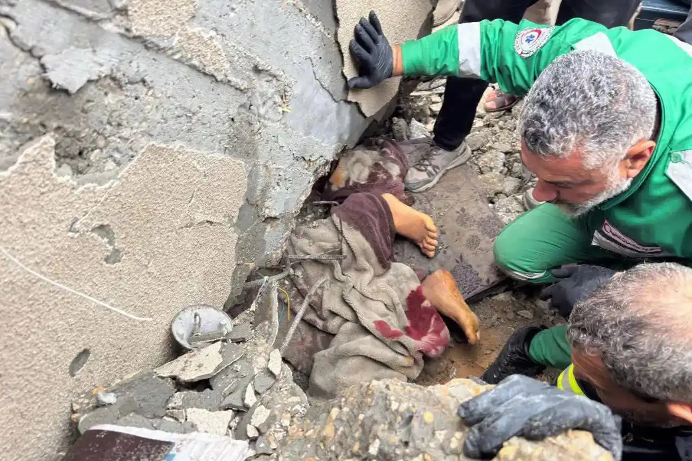 ۹ فلسطینی بر اثر سرمای شدید در غزه به شهادت رسیدند