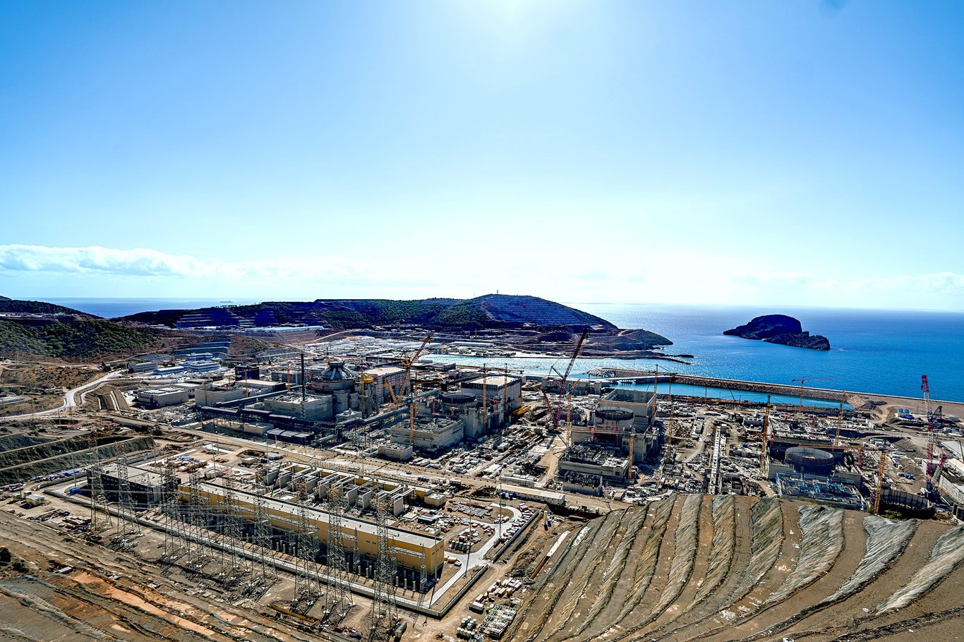 Akkuyu'daki nükleer santral inşaatında kapsamlı acil durum tatbikatı gerçekleştirildi