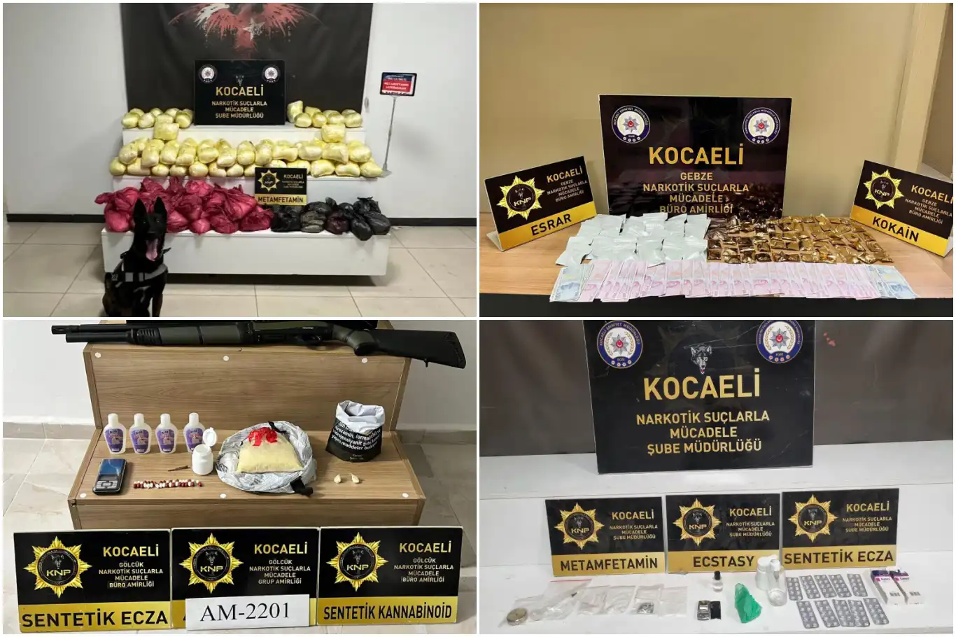 Kocaeli’de uyuşturucu operasyonunda 85 gözaltı