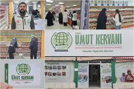 Umut Kervanı sosyal marketi Bursa'da ihtiyaç sahiplerine umut oluyor