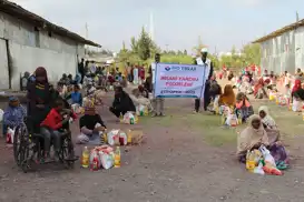 IHO EBRAR'dan Etiyopya'da ihtiyaç sahiplerine gıda yardımı