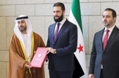 سوريا.. سفير الإمارات يقدم أوراق اعتماده لدى دمشق