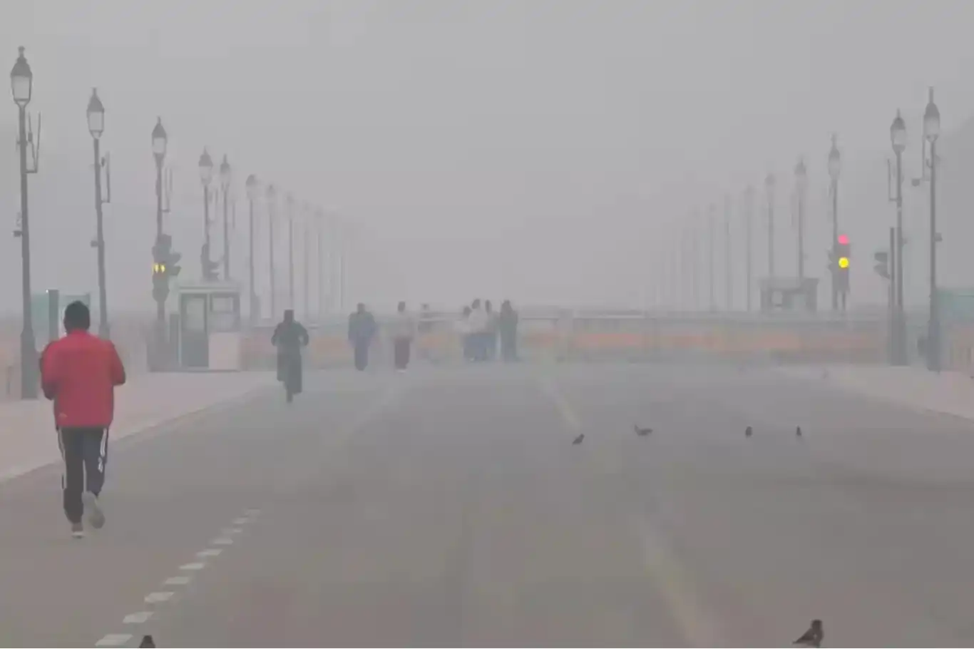 Kirlilik nedeniyle oluşan sis tabakası, Delhi'deki hava kirliliğini "tehlikeli" aşamaya çıkardı