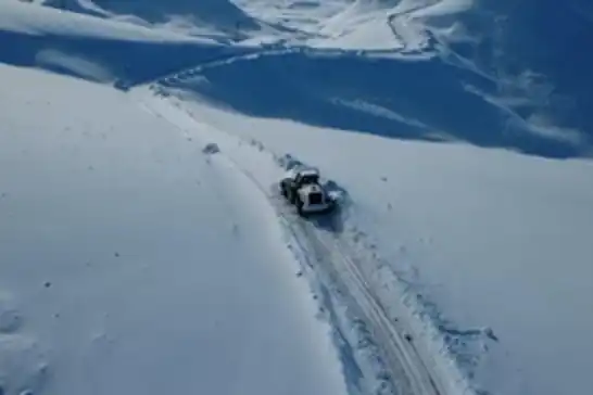 Şırnak’ta kar mesaisi devam ediyor