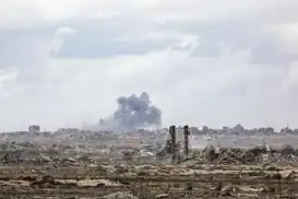 في خرق متكررللاتفاق..الاحتلال الصهيوني يشن غارات جديدة شرقي غزة