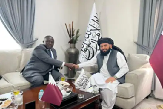 Afghan and Beninese ambassadors hold talks to expand bilateral cooperation