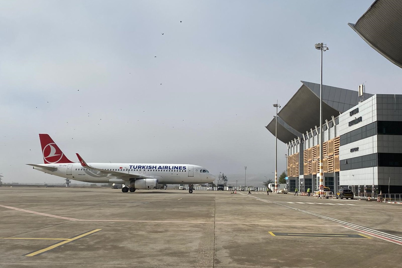 Kasım ayında Batman Havalimanı'nda 63 bin yolcuya hizmet verildi