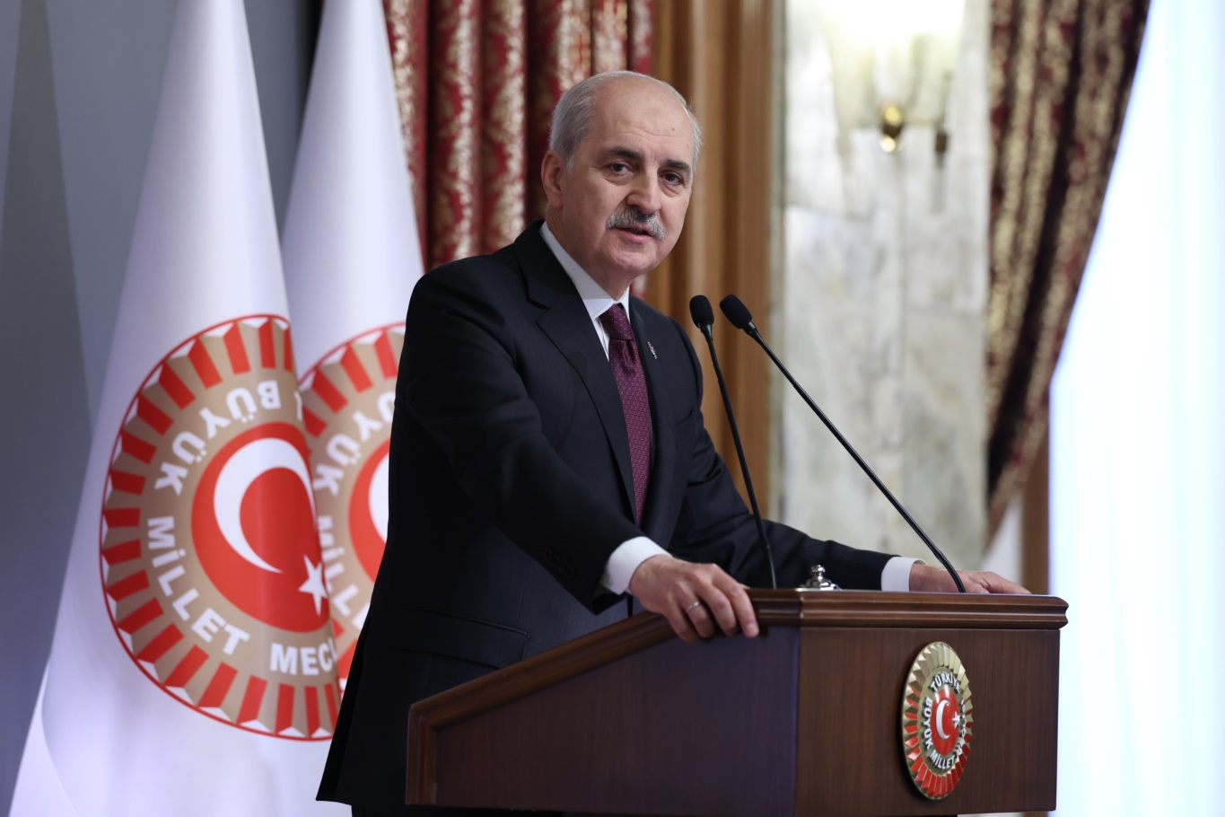 TBMM Başkanı Kurtulmuş, 16. Büyükelçiler konferansı kapsamında büyükelçileri kabul etti