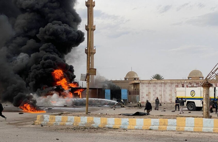 انفجار سيارة مفخخة يهز مدينة البوكمال شرق سوريا