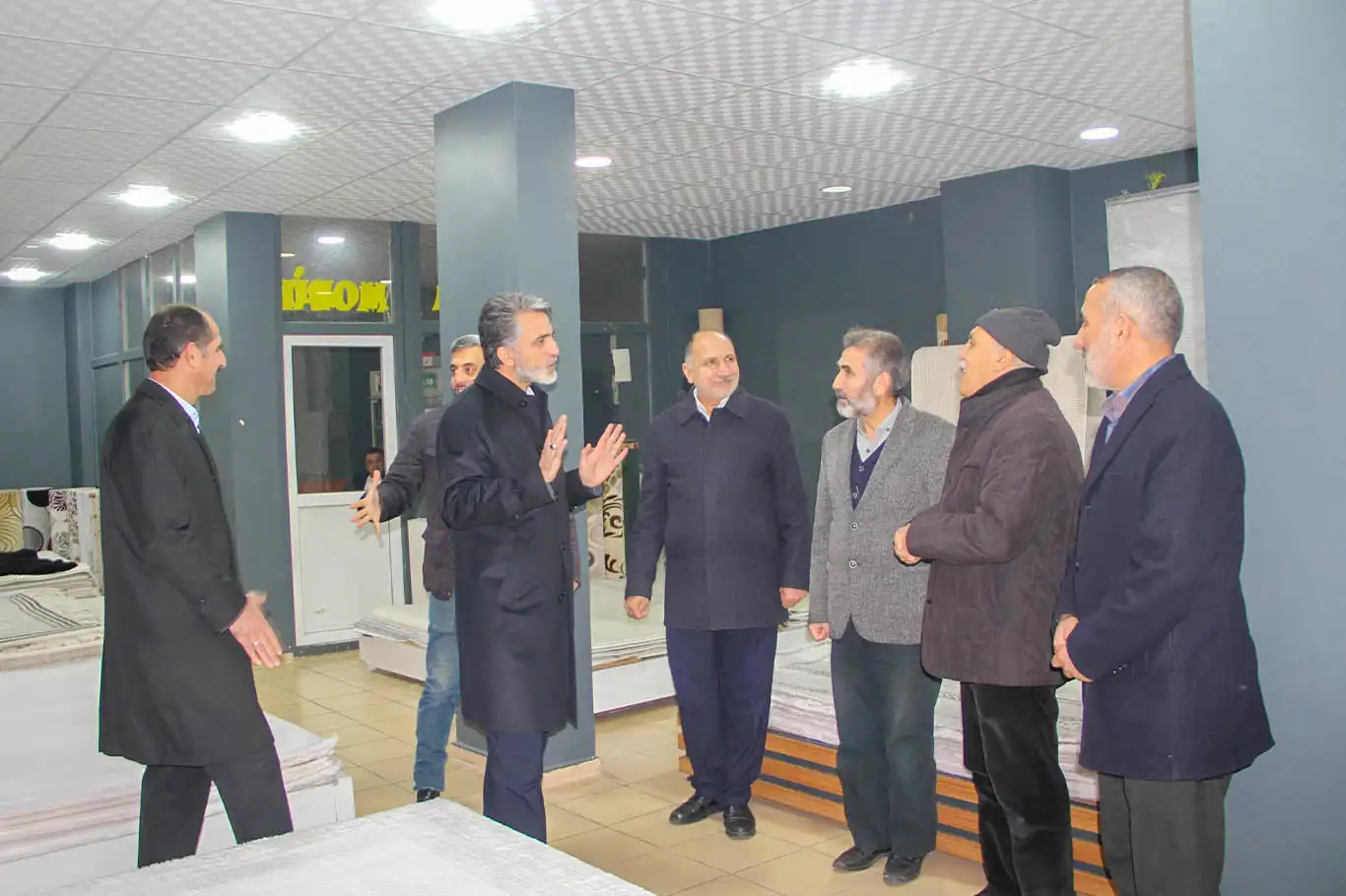 HÜDA PAR heyetinden Bingöl’de esnaf ziyareti
