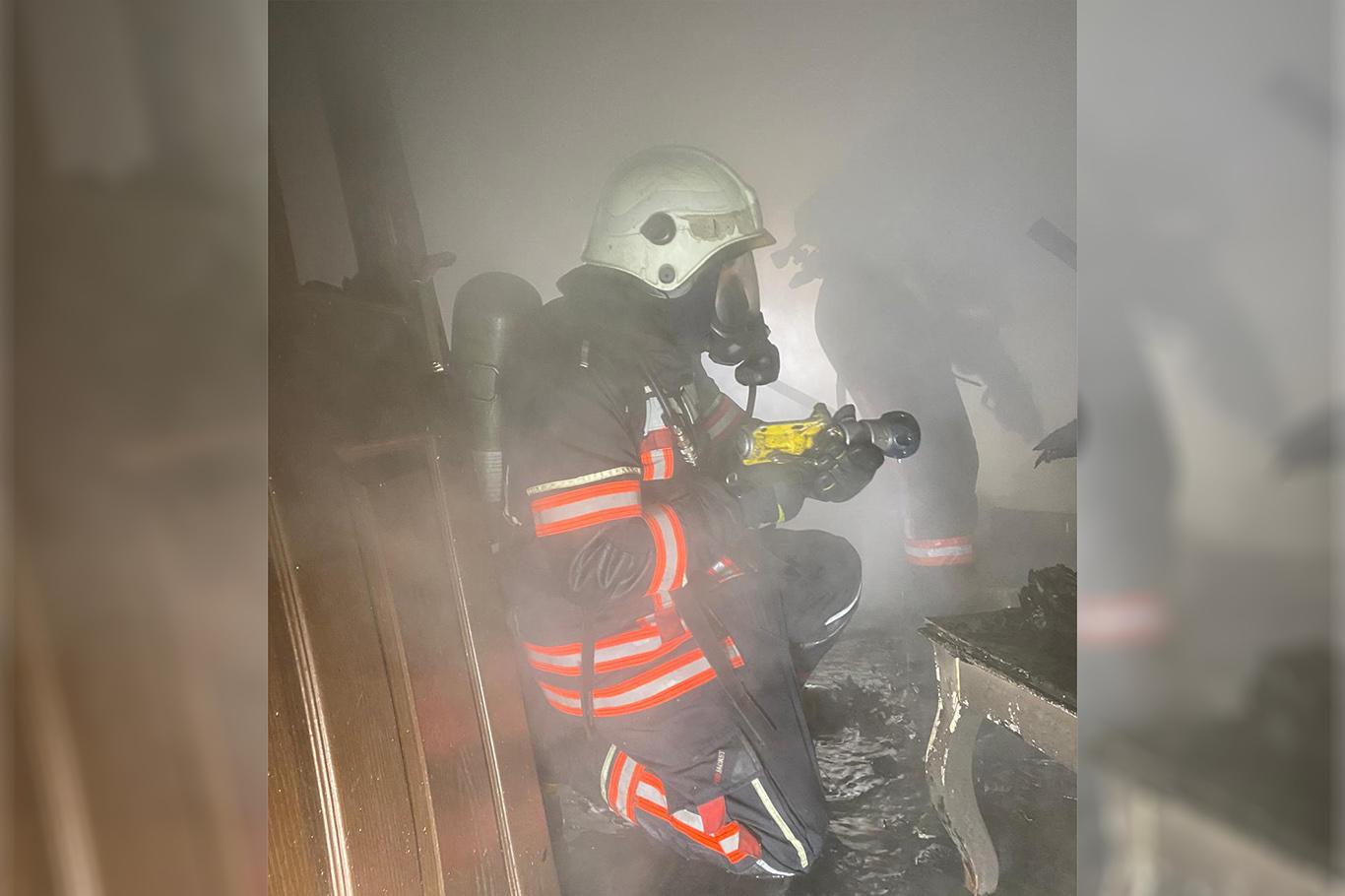 Malatya'da çıkan yangında ev küle döndü