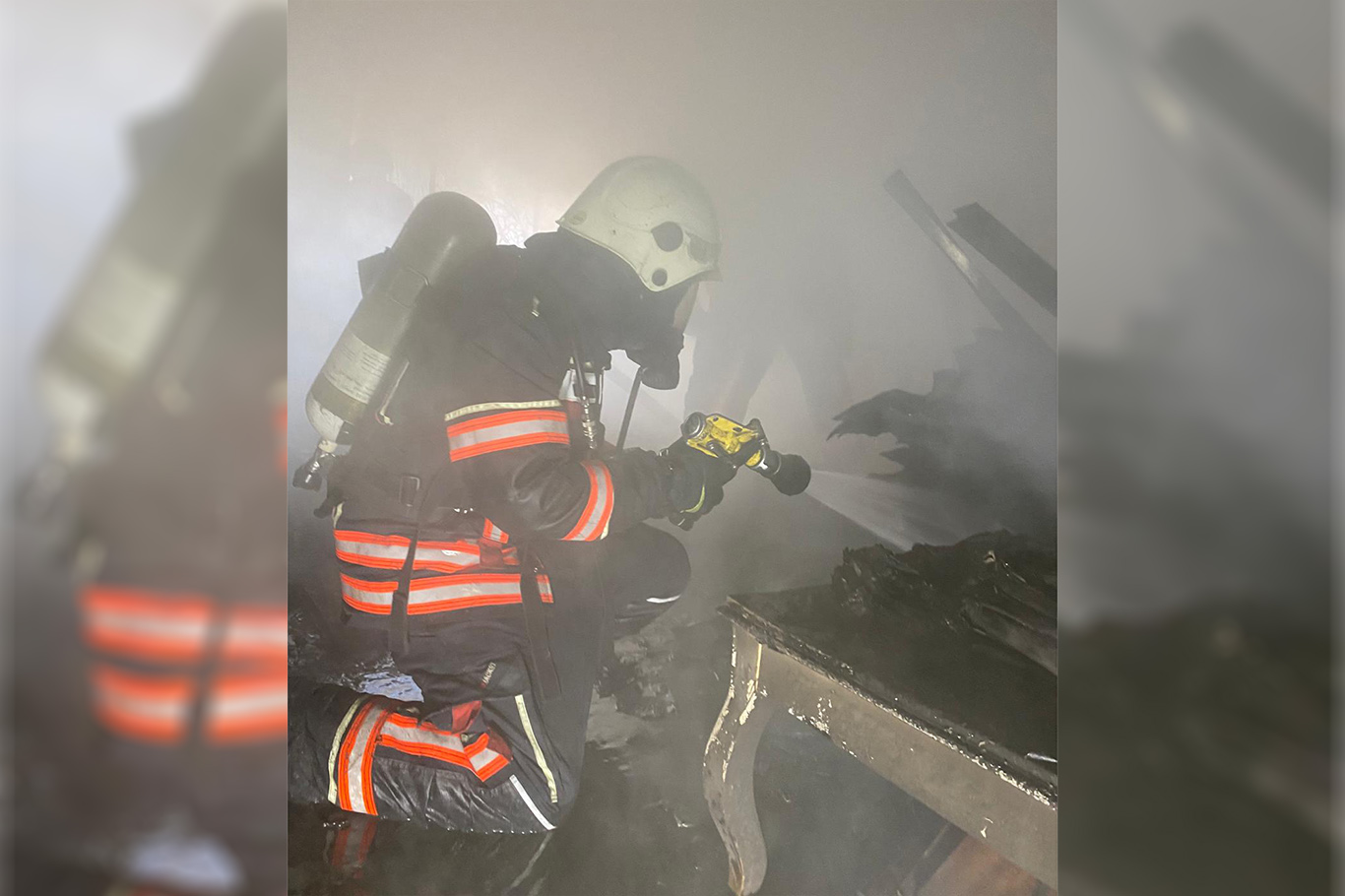 Malatya'da çıkan yangında ev küle döndü