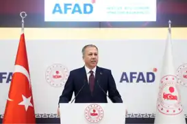 Bakan Yerlikaya: AFAD 16 yılda Gazze'ye 104 bin tonu aşkın insani yardımı ulaştırdı