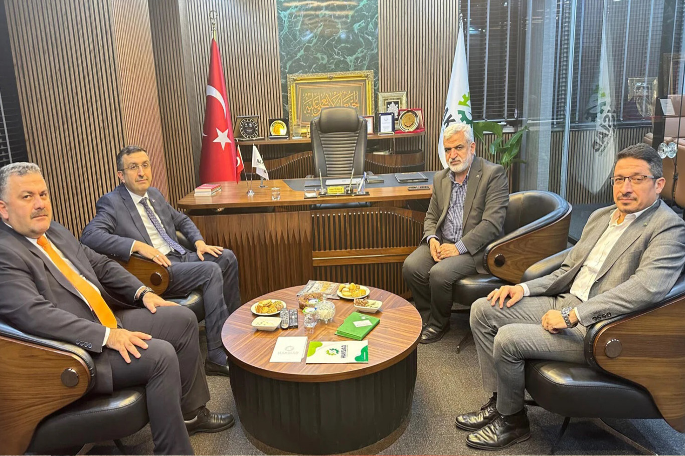 İsra Holding’den HAKSİAD’a iade-i ziyaret