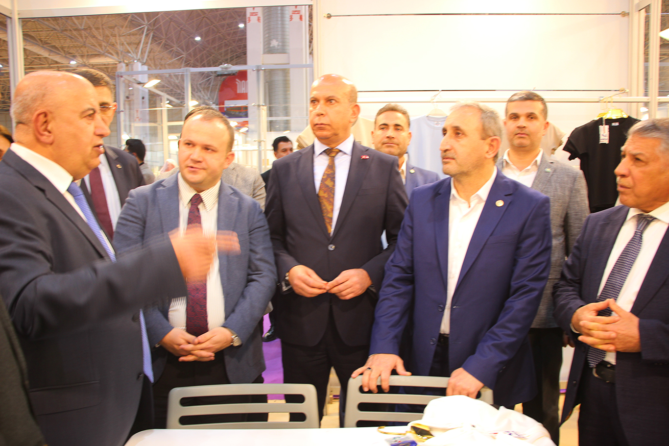 HÜDA PAR Milletvekili Şahzade Demir, Gaziantep'te düzenlenen 12'nci Penye ve Tekstil Fuarı'na katıldı.