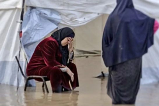 Infant dies of severe cold in southern Gaza as humanitarian crisis deepens