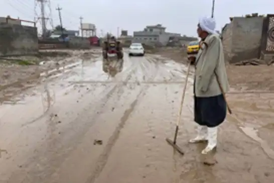 الفيضانات في كركوك تتسبب بتهجّر 300 عائلة