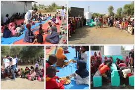 IHO EBRAR, Etiyopya'da su kuyusu açtı, ekmek ve sıcak yemek dağıttı