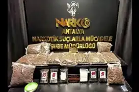 Antalya’da yüklü miktarda uyuşturucu ele geçirildi