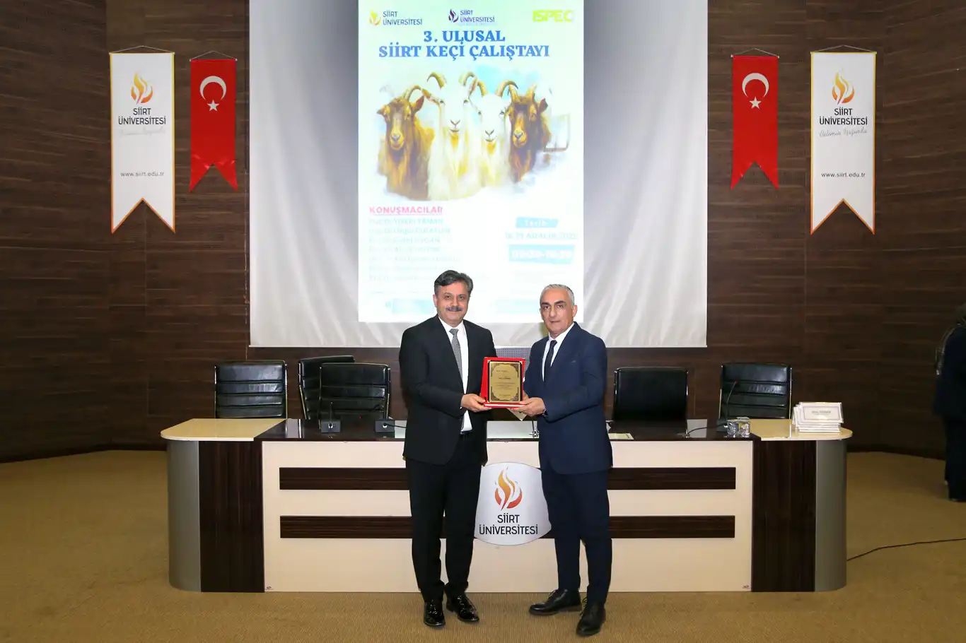 Siirt Üniversitesi’nde 3. Ulusal Siirt Keçi Çalıştayı düzenlendi
