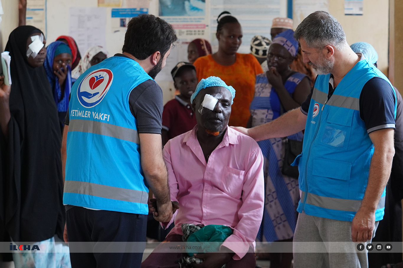 وەقفی یەتیمەکان لە کینیا نەشتەرگەری ئاوی سپی چاو ئەنجام دەدات