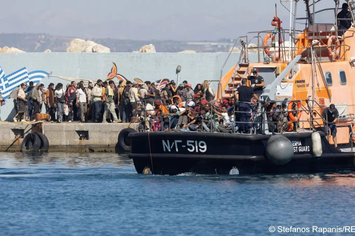 Greece rescues over 540 migrants near Gavdos as arrivals from Libya surge