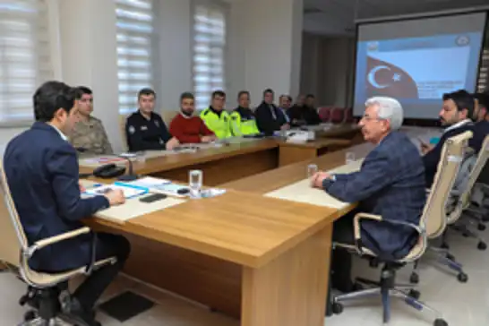 Bingöl'de “Kış Tedbirleri Koordinasyon ve İş birliği Toplantısı” düzenlendi