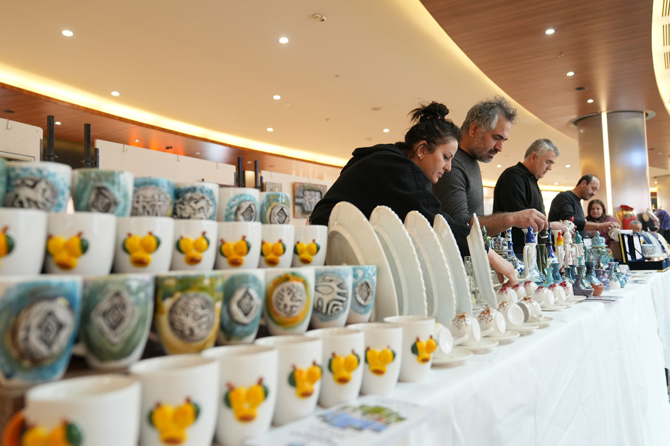 Battalgazi Belediyesi'nden el emeği ürünler sergisi