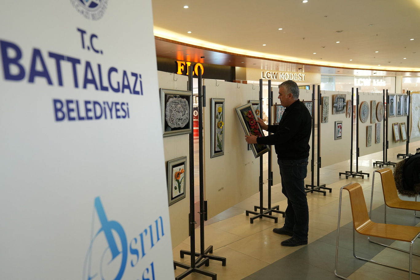 Battalgazi Belediyesi'nden el emeği ürünler sergisi