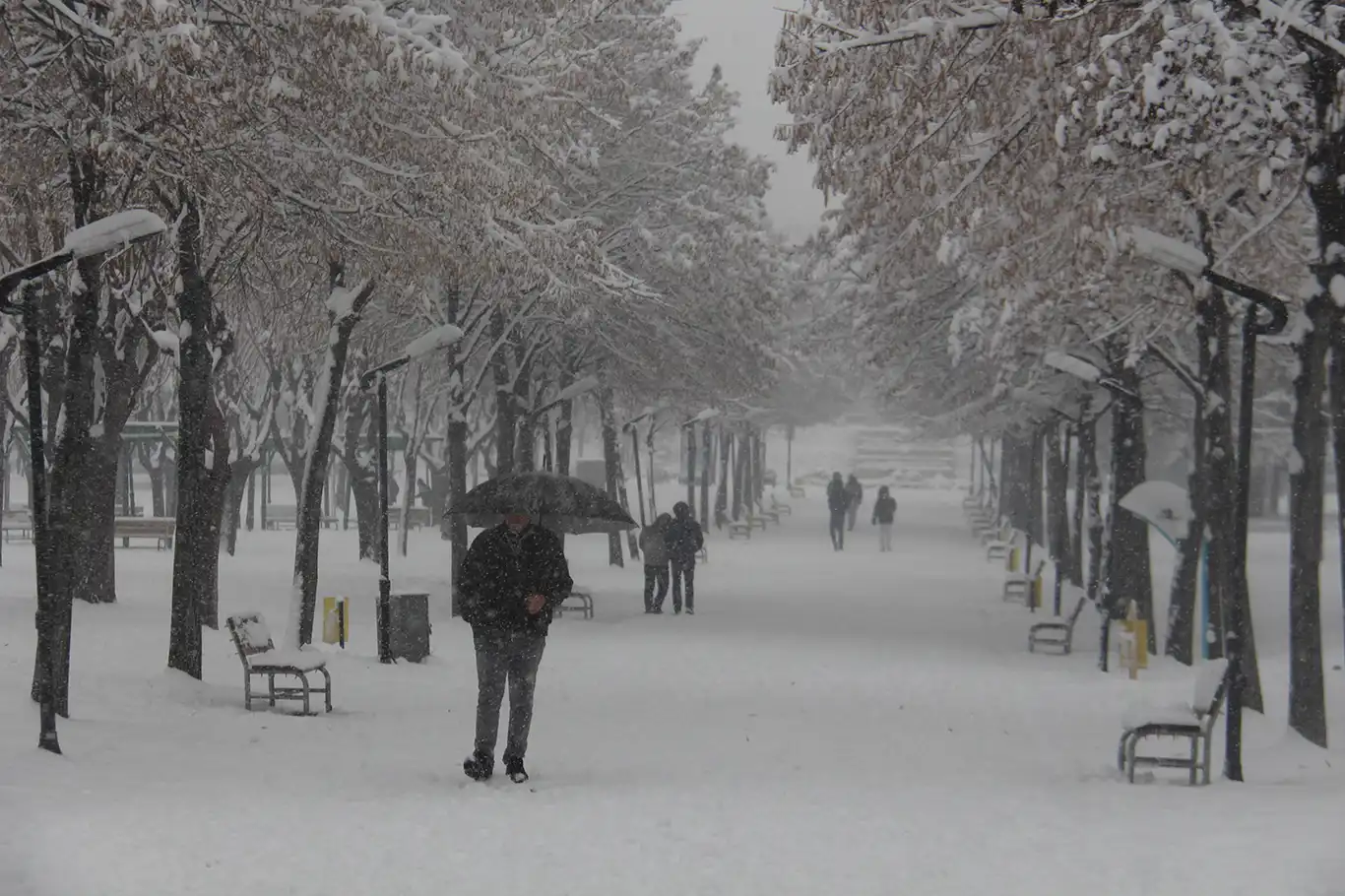 Meteoroloji uyardı: Diyarbakır ve çevresi için kuvvetli kar yağışı geliyor