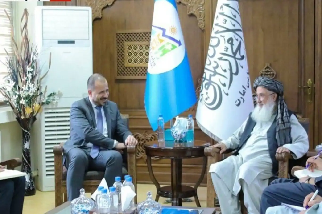 Afghan Economy Minister, Turkish envoy discuss expanded economic cooperation