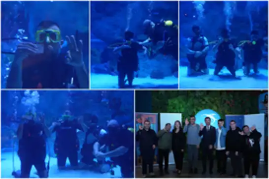 Üniversite öğrencileri “Engelsiz Dalış” etkinliğiyle engelleri aştı