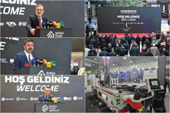 Bursa Makine ve Teknolojileri Fuarı (MEEXX) kapılarını açtı