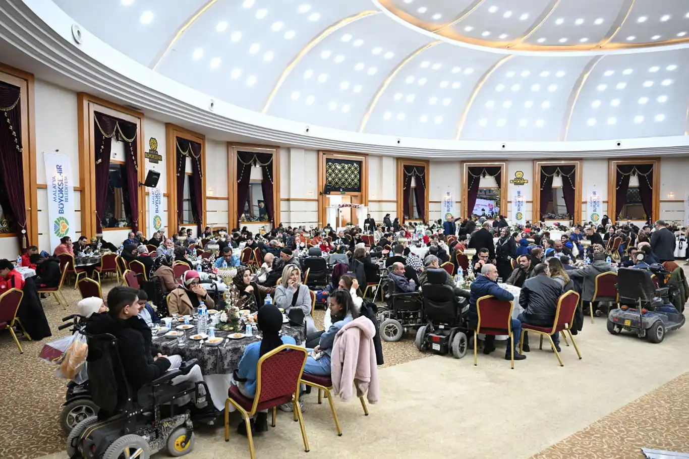 Malatya'da 3 anlamlı buluşma: Engelliler için özel program düzenlendi