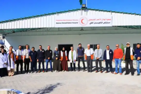 یک بیمارستان توانبخشی در خان یونس افتتاح شد