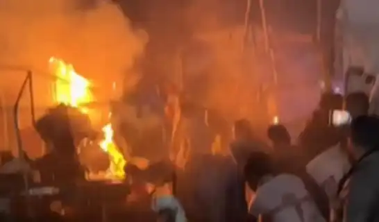 6 شهداء في قصف للاحتلال على خيام النازحين بخان يونس