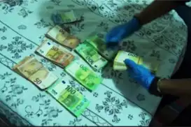 Mersin’de dolandırıcıların sakladığı 85 bin euro derin dondurucuda bulundu