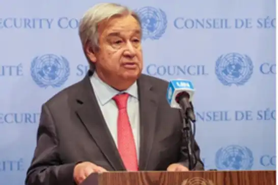 غوتيريش: إسرائيل ترتكب جريمة حرب في غزة