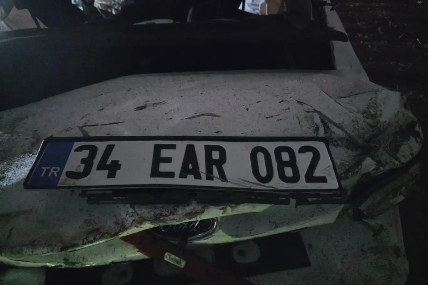 Kontrolden çıkan otomobil kaza yaptı: 1 yaralı