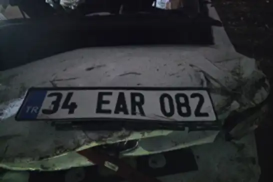 Kontrolden çıkan otomobil kaza yaptı: 1 yaralı