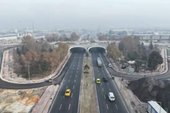 Konya'da Marangozlar Köprülü Kavşağı’nda çalışmalar sona yaklaşıyor