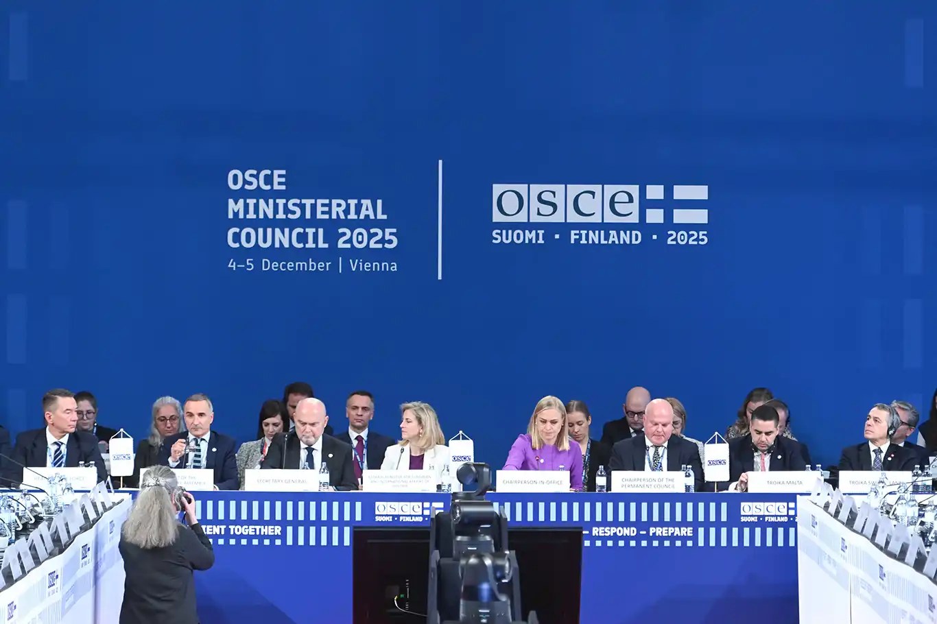 AGİT'in 32. Bakanlar Konseyi Toplantısı sona erdi