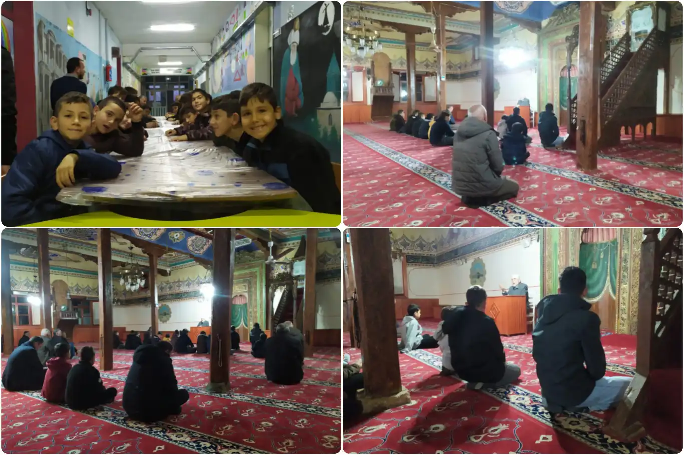 Konya Doğanhisar’da çocuklara sabah namazı ve kahvaltı etkinliği